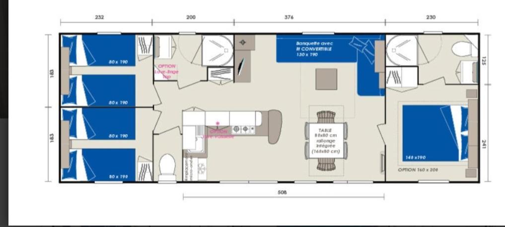 Mobilhome 741 Les Charmettes,3Ch,2Sdb,Lave Linge,Lave Vaisselle,Clim,2Wc Les Mathes Exterior photo
